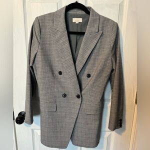 Loft Plaid Blazer - Size 8. Never worn.